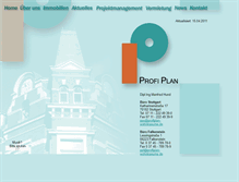 Tablet Screenshot of profiplan-wohntraeume.de